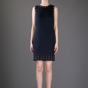 Pre Owned Womens Michael Kors Navy Blue Dress